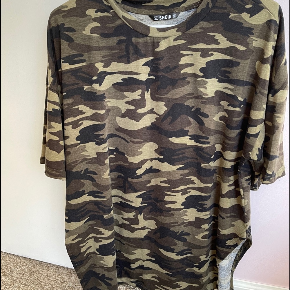 Shein oversized shirt